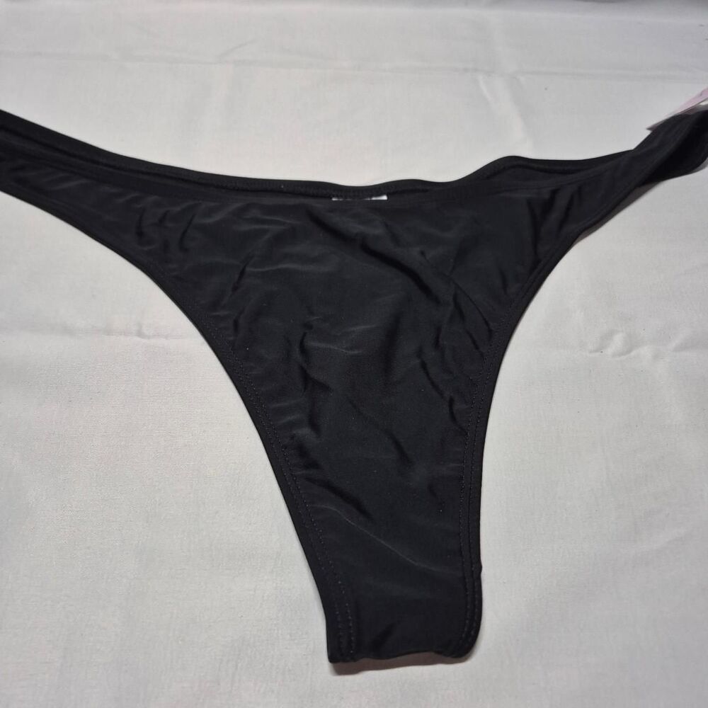 Wild-fable Women's Black Bikini-and-tankini-bottoms